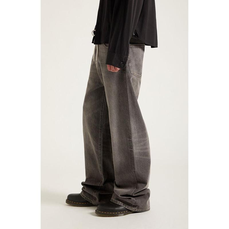 Pacsun Men's Blake Extreme Baggy Jeans Drawstring Gray