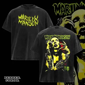 Marilyn Manson Merch, Marilyn Manson Fan Shirt , metal band shirt, rock tour t-shirt, alternative band merch, trending t-shirt, 90s graphic tee, vintage graphic tee, grunge aesthetic shirt, classic rock merch