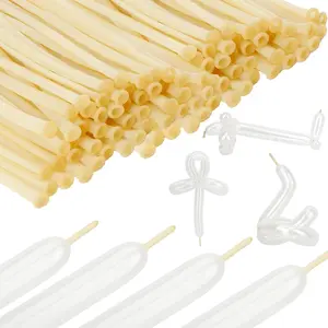 260 Balloons Clear 100 count Long Balloons For Tying Balloon Arch  To School  Balloon Clear 260 Globos Largos Para Hacer Figuras Birthday Valentines Party Decor