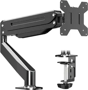【Gift Ideas】Suptek MD8SE Monitor Arm for Small Home Office Desk – Adjustable Single Monitor Mount for a Cleaner, More Comfortable Workspace