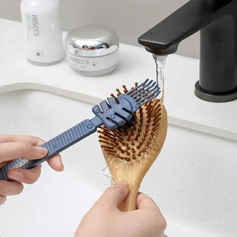 Airbag Comb Hair Cleaning Brush - Hair Styling Brush Detangles and Cleans Hair with Gentle Air Cushion Technology Detangling Hairbrush Haircare Brush Hair Detangler