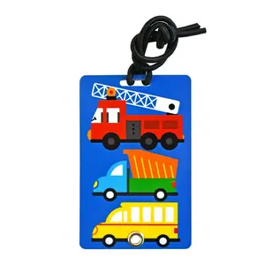 Yay Novelty 2069 Stylish & Secure Luggage Tag for Backpacks Pet Carriers & More - Cool Truck