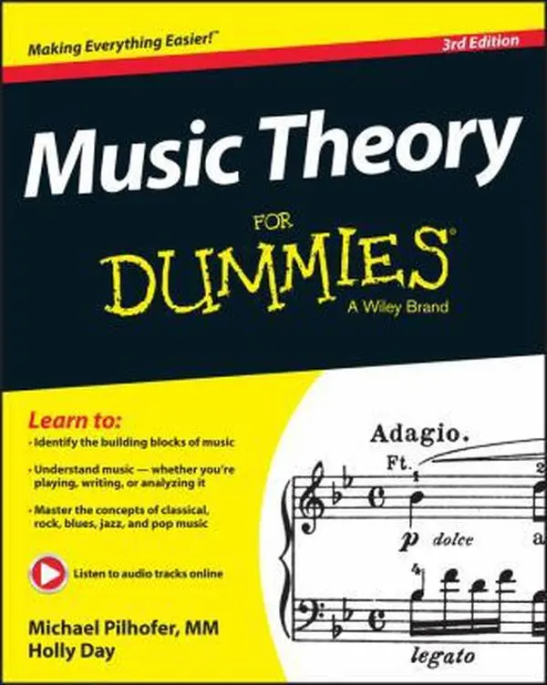 USED-Music Theory For Dummies, 3rd Edition by Pilhofer, Michael (Paperback)