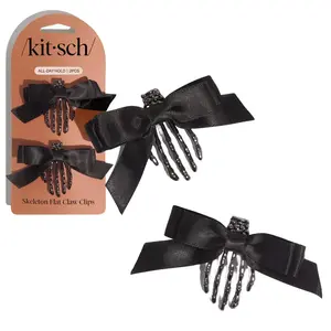 Kitsch Skeleton Flat Claw Clips Kitsch Skeleton Flat Claw Clips
