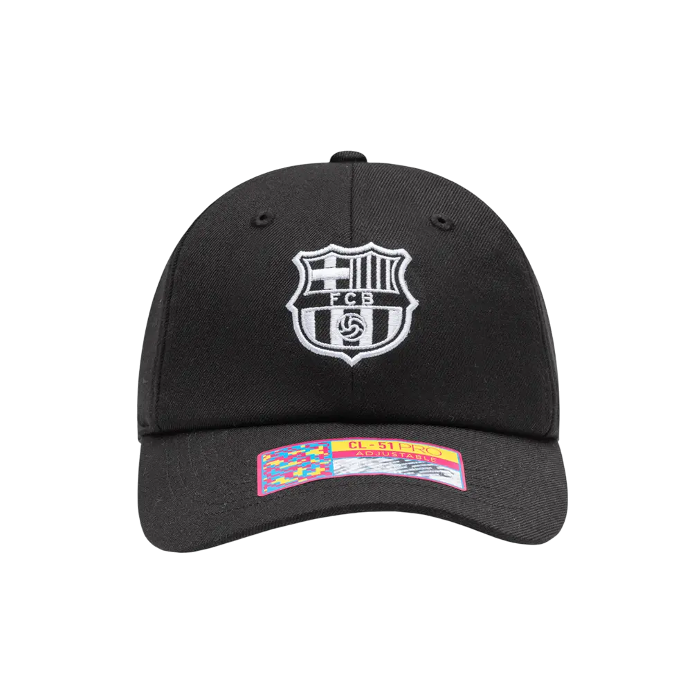 "Barcelona Berkeley" Classic Hat – Adjustable Unstructured Collegiate Style Cap