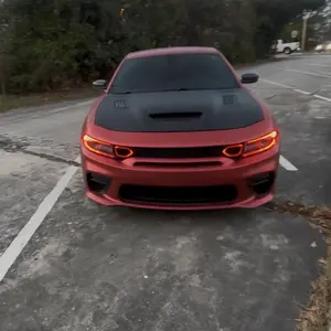 LayeSRT DODGE CHARGER PRE-BUILT DIFFUSED SNORKEL LIGHTS 2015-2023 (MULTICOLOR FLOW) Led grill light