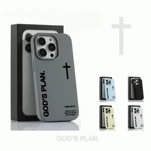 1PC Bibble Verse Phone Case, Large Hole Skin-feel Protective Cover for iPhone 17 Pro Max Case 16 15 14 iphone 13 phone case 12 11 Plus Air Pro, Perfect Christian Gift & Daily Use Durable Protection