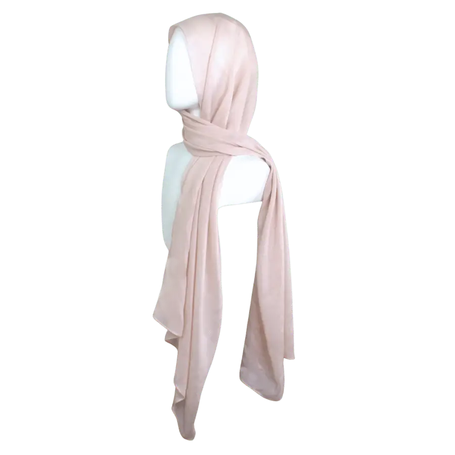 Bamboo Modal Breeze™ Hijab - Neutral Dusty Pink