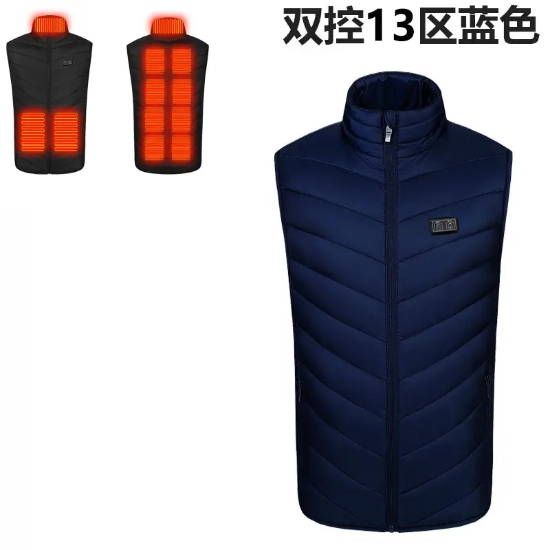 Blue dual control thirteen zone heating