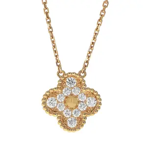 Pre-owned Van Cleef & Arpels Vintage Alhambra Pendant