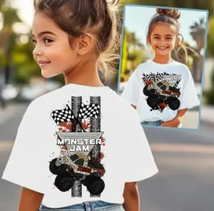 Monster Jam 2 Sides tshirt, Megalodon Monster Truck Shirt, Racing Fan Crewneck, Monster Truck Gift