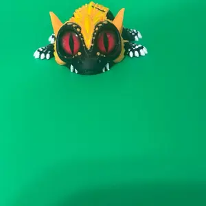3D-Printed Fume Fang Action Figure, Classic Novelty Toy for Hobbies
