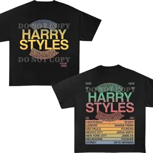 [Sale Up To 30%] Comfort Color Harry Styles Tour 2026 T-Shirt, 2 Sided Concert Tee, Vintage Music Gift