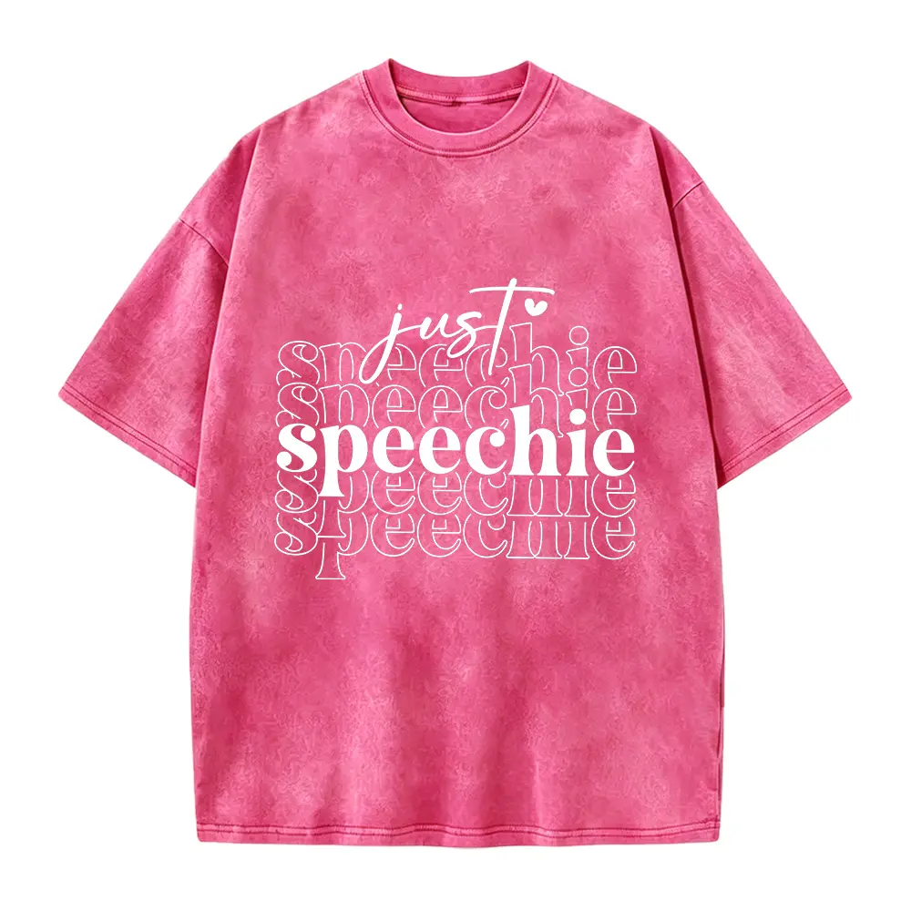 Speech Therapy Shirt, Just Speechie, Speech Language Pathologist Gift, SLP ASL Gift, Speech Therapist Shirt, Dysphagia Shirt, Phonology Tee