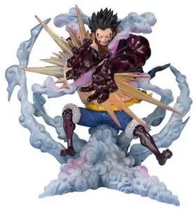 Tamashii Nations - One Piece - FiguartsZERO: Extra confrontation - Luffy Gear 4 Leo Bazooka figurine/statue  [COLLECTIBLES] Action figurine/statue
