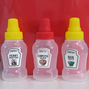 Mini Condiment Bottles - Compact, Convenient & Stylish Design 25ml