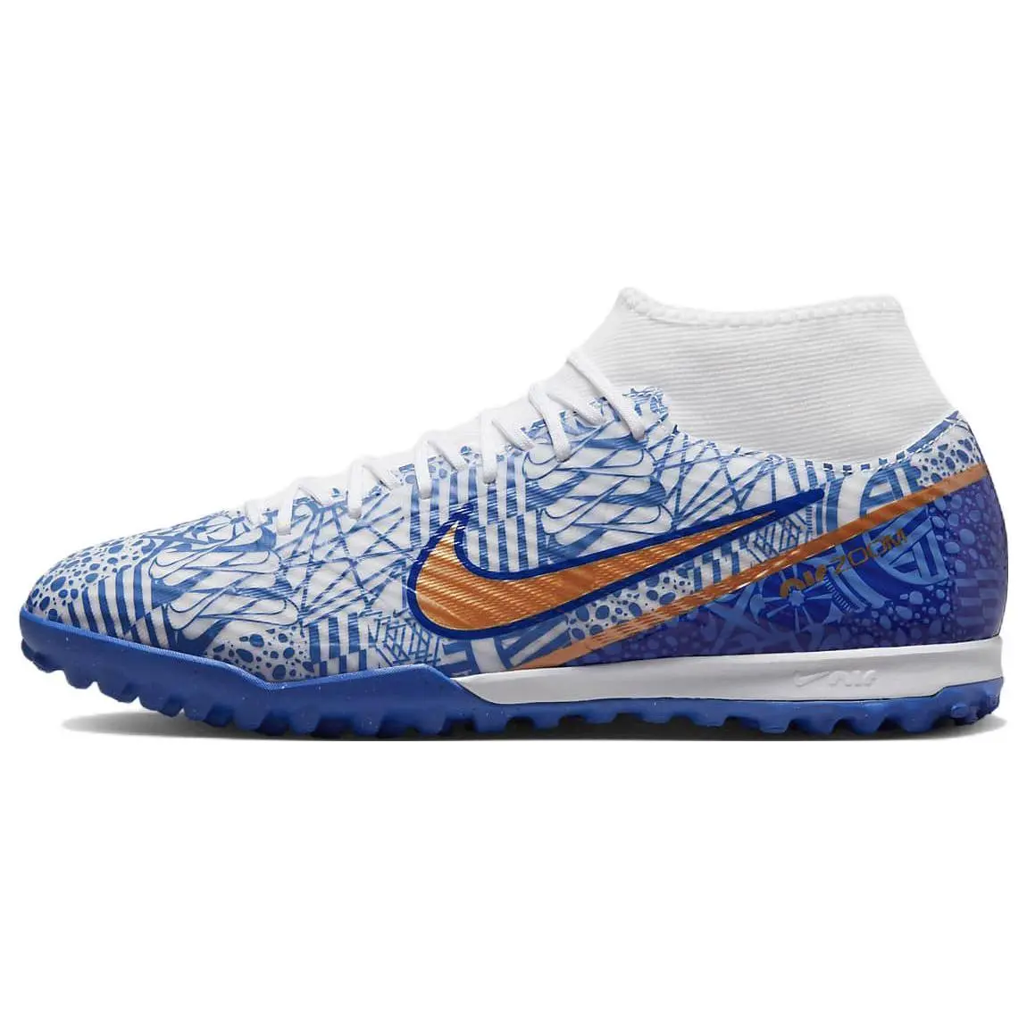 Nike Mercurial Superfly 9 Academy CR7 TF Azulejo' Versatile Durable Non-slip Soccer Cleats Men's DQ5320-182