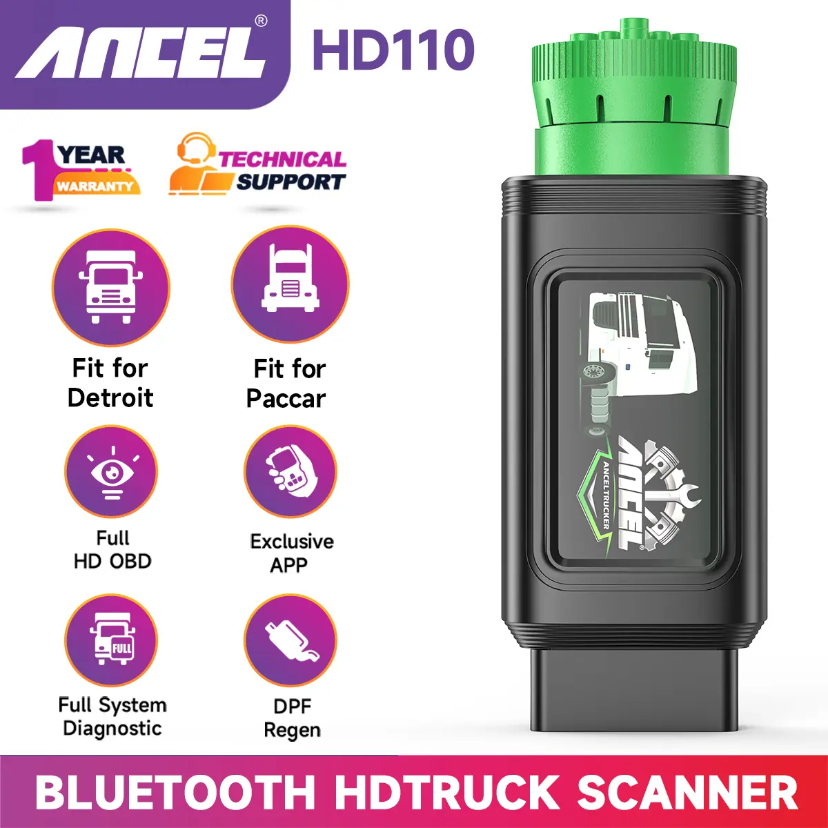 HD110 DPF for Detroit & Paccar Engine