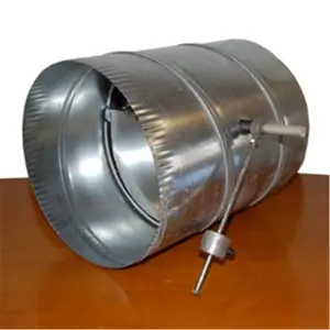 212 MAIN 10 in. Steel Acme Miami BD-10 Barometric Relief Damper with Weighted Arm for Home Improvement, Garden Supplies