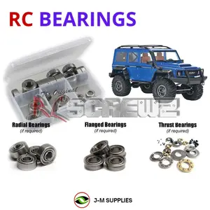 RCScrewZ Metal Shielded Bearing Kit ofn083b for Ofna/Hobao DC-1 Trail Crawler | UPG