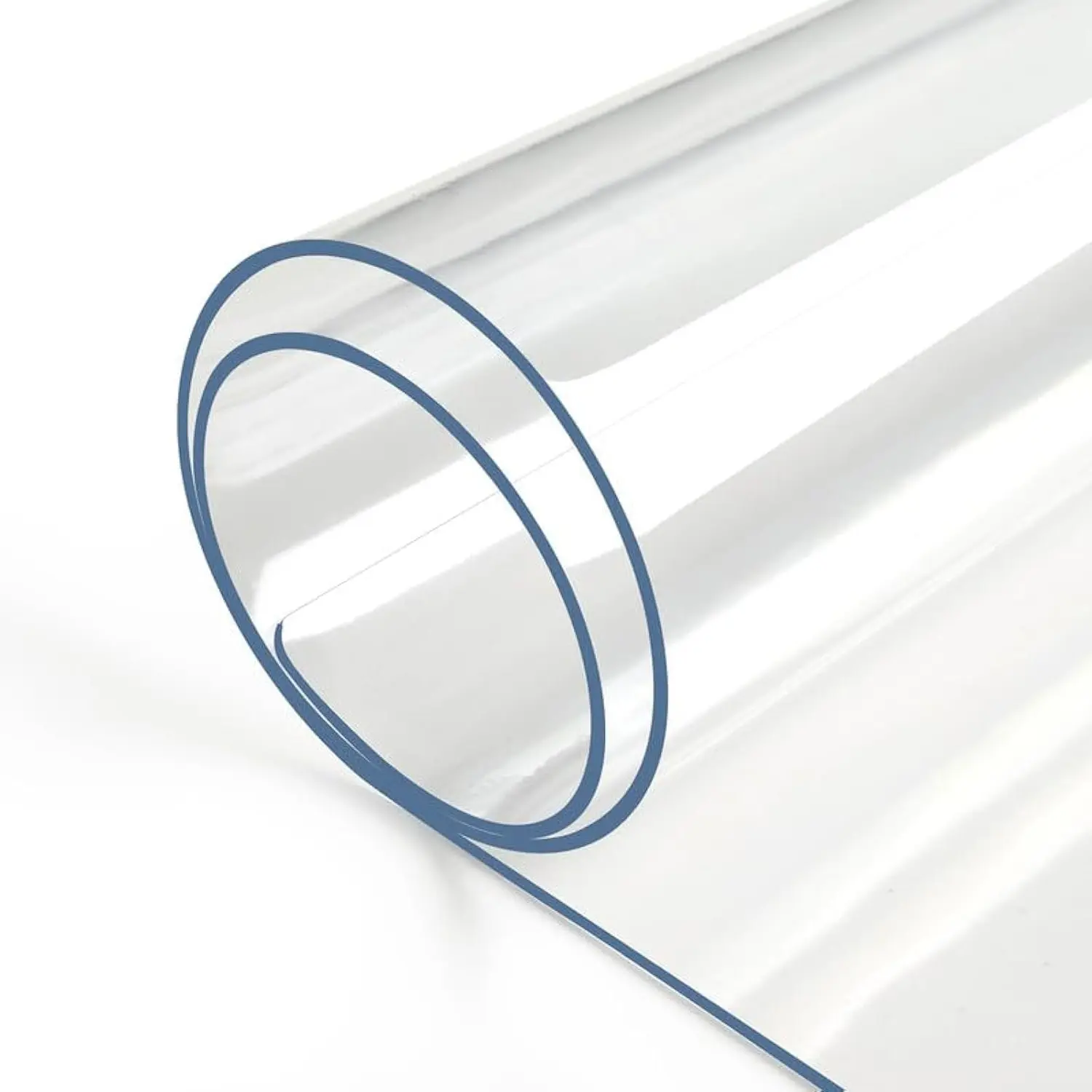2.0mm Clear Desk Cover Protector 14×24 Inch – Thick PVC Table Protector Pad, Waterproof Transparent Desk Mat for Office, Writing Desk, Dresser & Nightstand