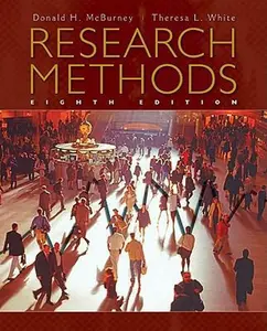 USED-Research Methods (Examples & Explanations Series) by Donald H. McBurney (Hardcover)
