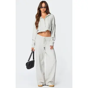 Edikted Women's Russell Straight Leg Knit Pants