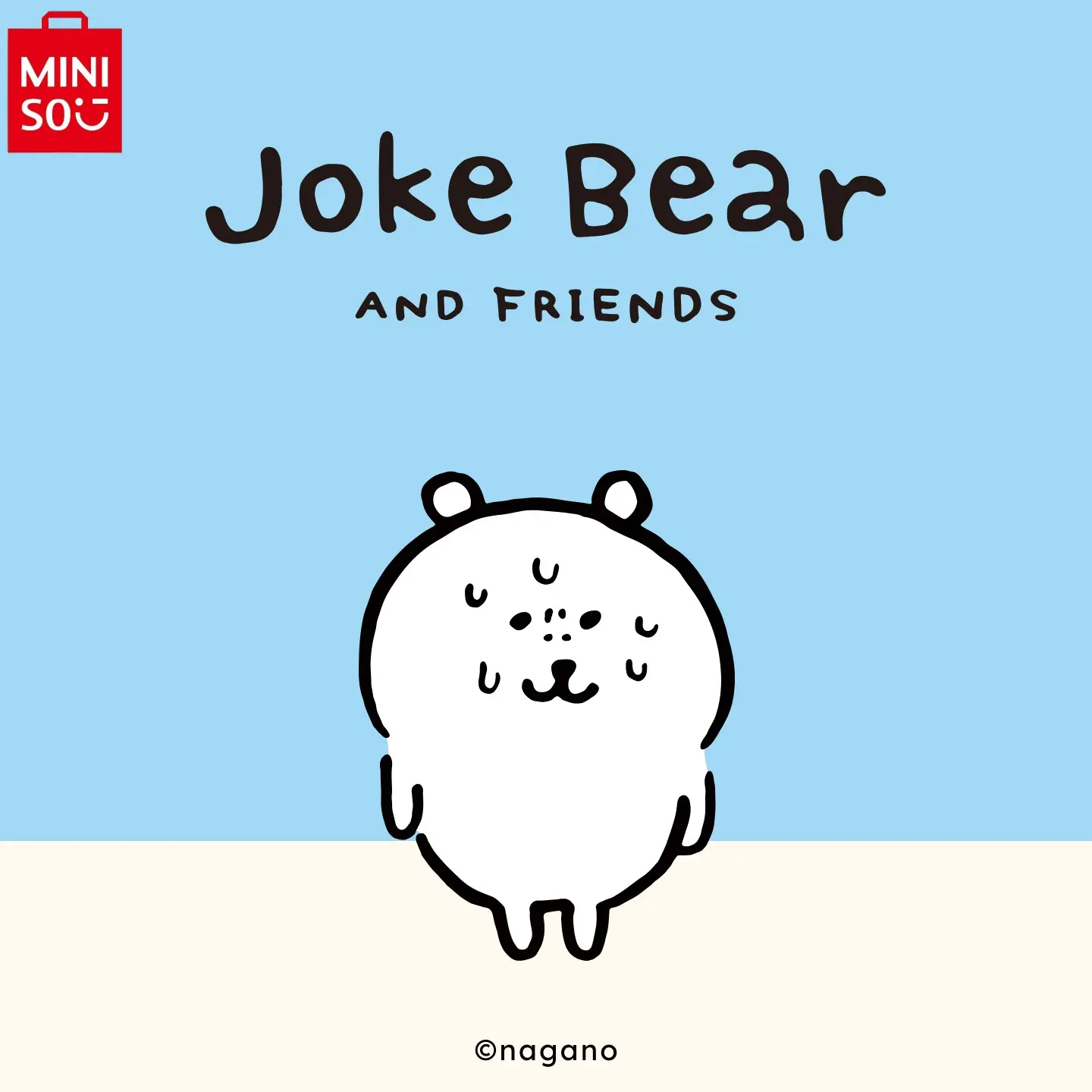 Miniso Joke-Bear & Friends Series Mental State Surprise PVC 3D Figurine Blind Box, Blind Bag Collectible, Trendy and Funny Design Desktop Decoration Toy Ornament for House Decor, Spring Gifting, Back To School