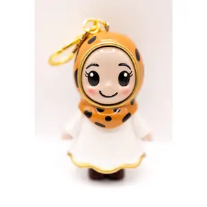 Mini Me Hijabi Keychain