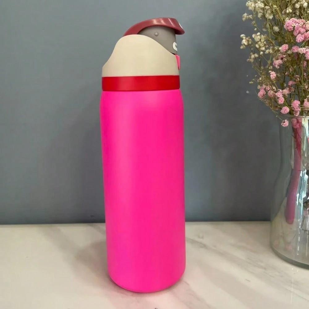 BFCxOwala 32oz Insulated Stainless Steel Water Bottle With Straw For Active Lifestyle Travel School Outdoor Hydration Tumbler Reusable
