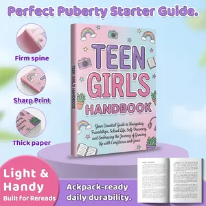 Teen Girl’s Handbook — A friendly puberty starter guide for confidence, friendships, school life, and self-discovery; warm, judgment-free tips with step-by-step routines and everyday skills