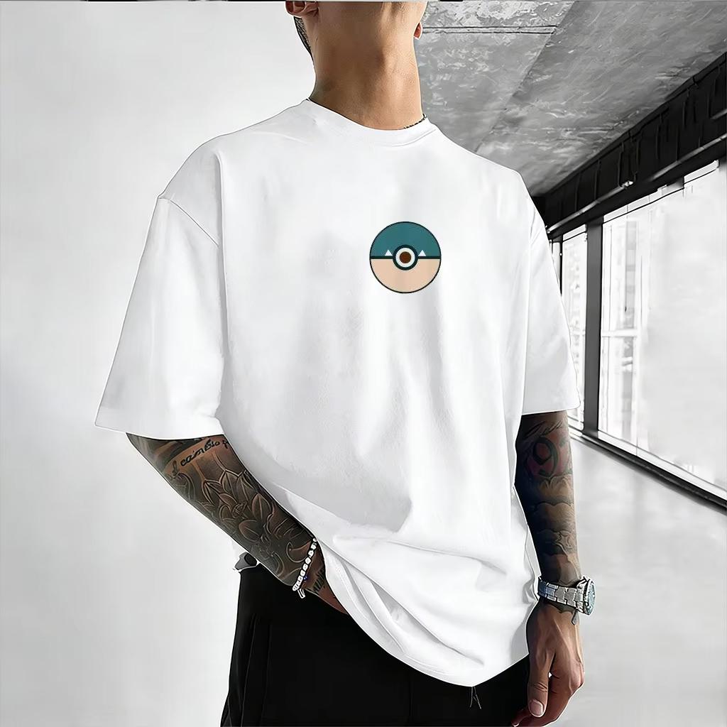 Pokemon Snorlax T Shirt Unisex Cotton Short Sleeve