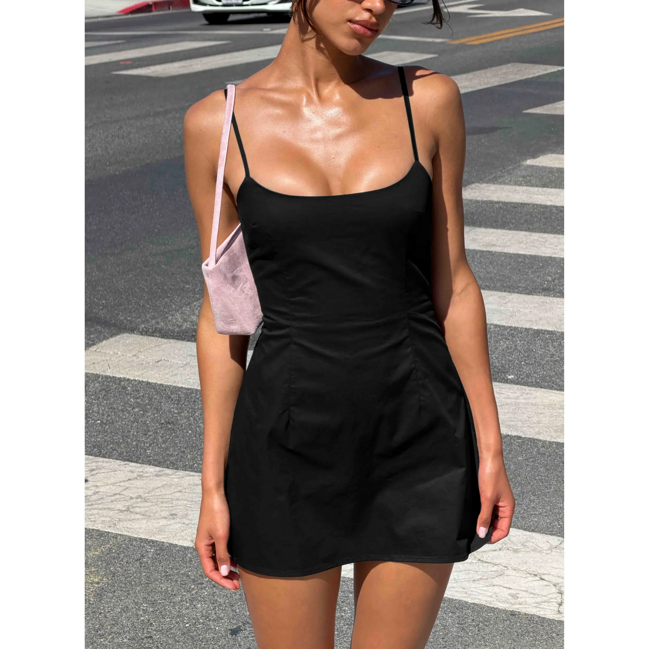 Yumiko Scoop Playsuit Black Petite