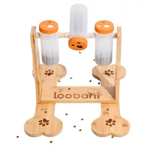 Interactive Dog Puzzle Toys Treat Dispensing Entertainment Toys