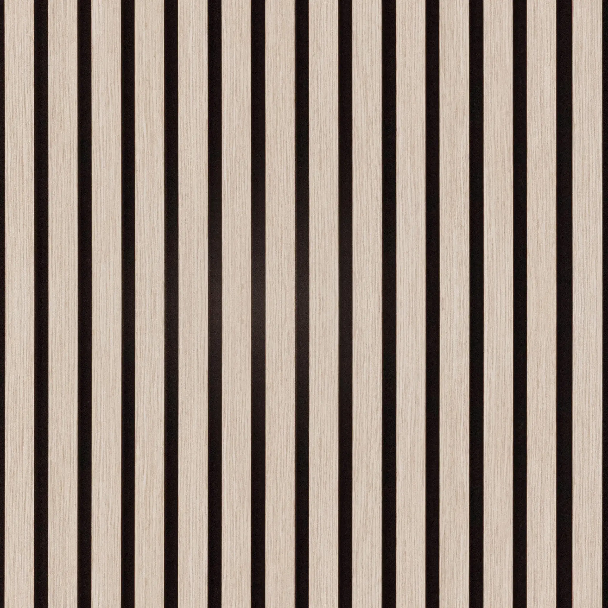 Natural Oak Acoustic Slat Panels 108.2" Length