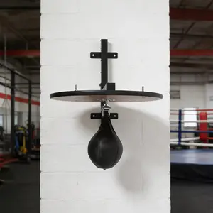 Wall Mount Speed Bag Platform Adjustable for Boxing Reaction Home School Gym