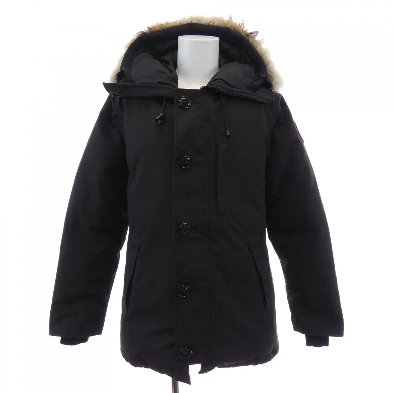 Pre-owned Canada Goose Nylon Small Leather Goods Chateau Down Jacket