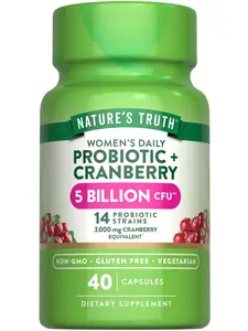 Probiotics for Women with Cranberry | 5 Billion CFU