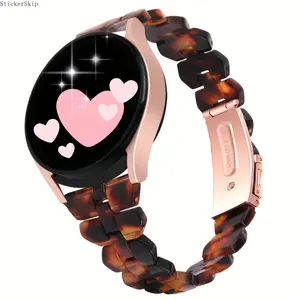 2026NEW20Mm Quickfit Lightweight Colorful Resin Watch Band for Samsung for Galaxy FE/8/7/6/5/4/3, Adjustable Sweat-Proof Strap for Garmin Approach S44/S50/S42/S40 And Forerunner 570/165/158/245/645, Sport Wristband for Huawei GT3 Pro/Gt2 And Amazfit GTS 4