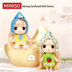 MINISO Winter Series “Mihulu” Doll Collection – Interchangeable Dolls, Cute Bag Charm, Birthday Gift for Girls