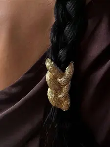 Elegant Women's Braided Hair Tie, Unique Personality, High Elasticity, Multi-Functional Hairstyle Accessory, Fashionable Hairband