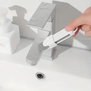 1pc Easy Limescale Eraser: Stainless Steel Faucet Descaling Cleaning Kitchen Tools Brush Pot Artifact - Keep Your Kitchen Clean & Sparkling!