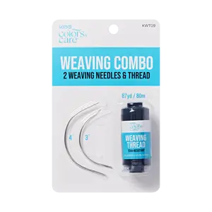 Kiss Colors & Care Weaving Combo Needle & Thread Set