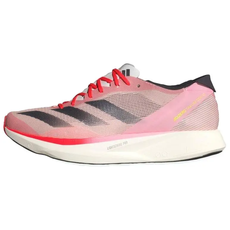 Adidas Adizero Takumi Sen 10 Pink Spark' Comfort Low Top Running Shoes Men's ID3621