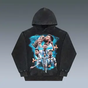 VINTAGE HOODIES | MESSI 4.45- Vintage Hoodie,Sweatshirt