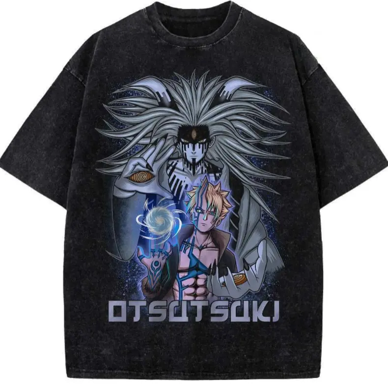 Momoshiki Otsutsuki T-Shirt, Vintage Boruto Karma Graphic Tee, Boruto  Momoshiki Otsutsuki Bootleg Style Shirt, Anime Ninja Streetwear Aesthetic Cotton Unisex Gift For Womenswear Menswear Short sleeve