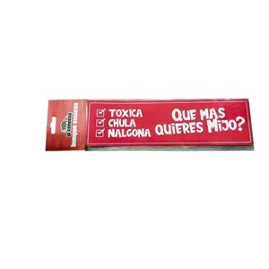 Que más quieres mijo bumper sticker