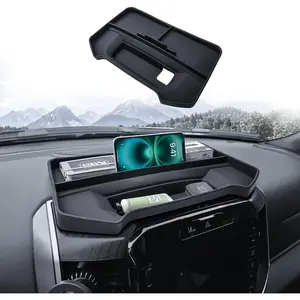 HGWEI Dash Storage Tray Compatible with 2019-2026 Dodge RAM 1500 (14.4"&12" Uconnect Screen) Accessories- Center Console Dashboard Organizer Replacement Divider (Not for RAM 1500 Classic Screen)