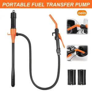 Oein, Portable Power Battery Pump, Battery Powered Siphon Fuel Transfer Pump, Universal Fit for Gasoline, Car, Portable Fuel Transfer Pump,, IPX8
