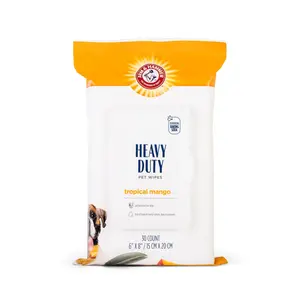 Arm & Hammer Pet-Friendly Travel Wipes - 30ct Mango Scent